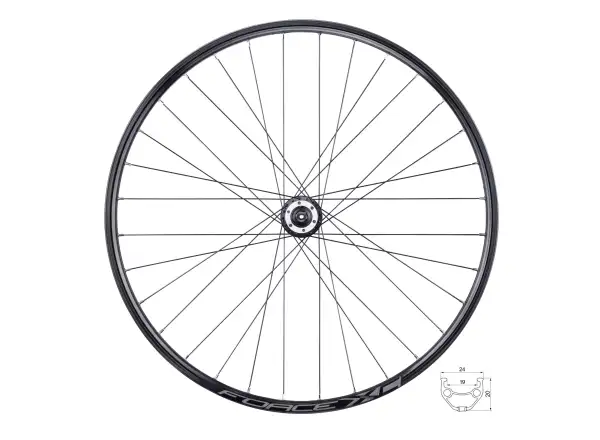 Force XC Disc 584x23 vorderrad F804332 32 loch
