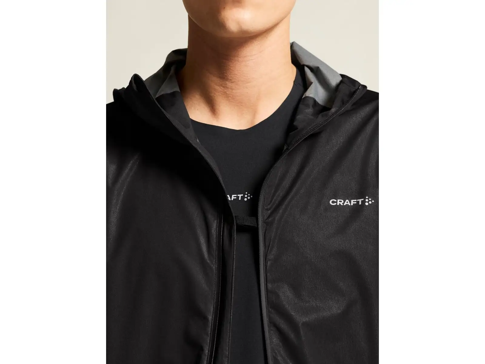 CRAFT PRO Hydro Lightweight Herren Laufjacke schwarz