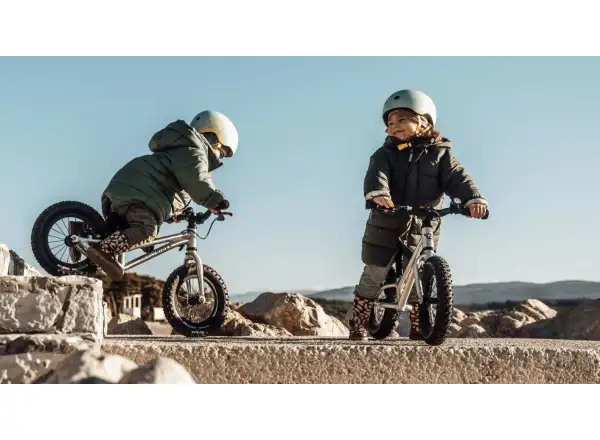 Early Rider Big Foot 12 Kinderlaufrad Brushed Aluminium