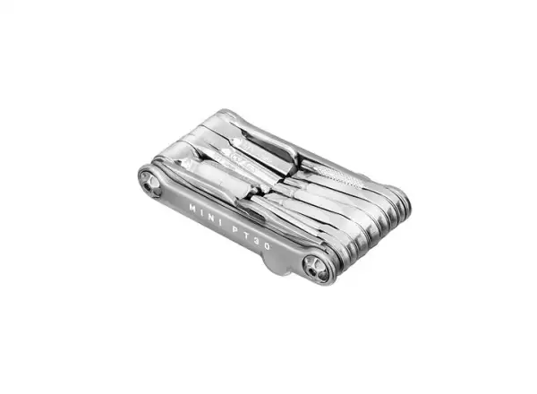 Topeak Mini PT30 Multitool 30 Funktionen Silber