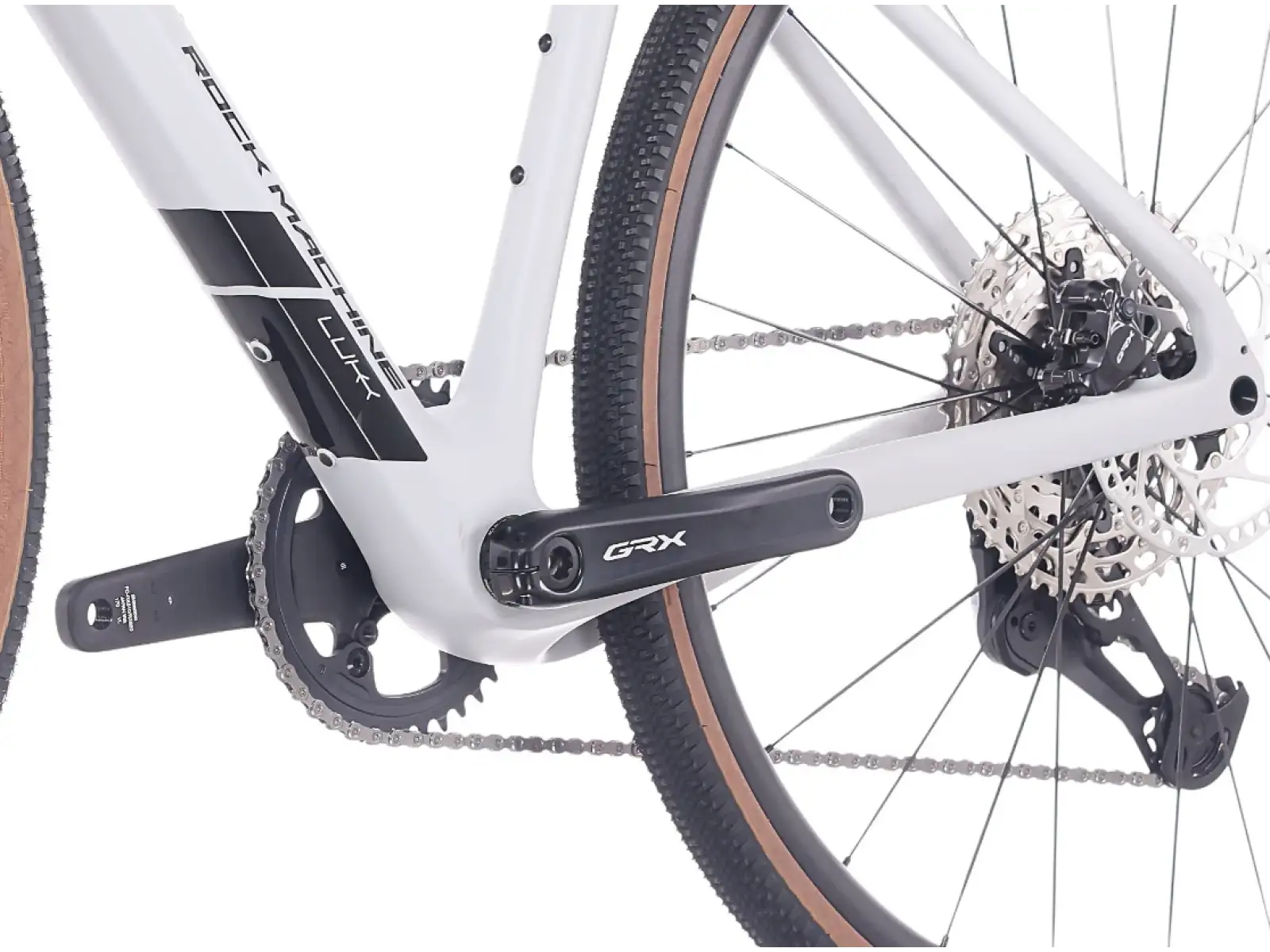 Rock Machine Gravelbike – Lukk CR 90 Matte Limerock Grau