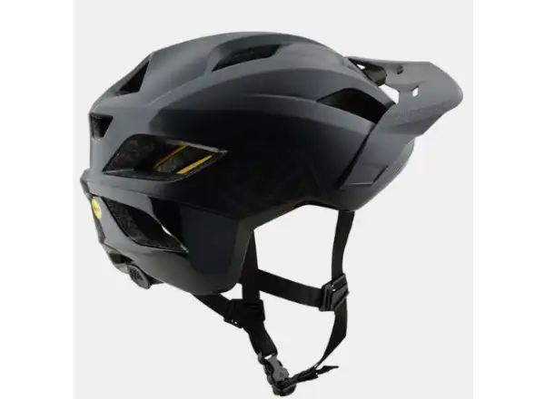 Troy Lee Designs Flowline Point Kinderhelm Black/Charcoal