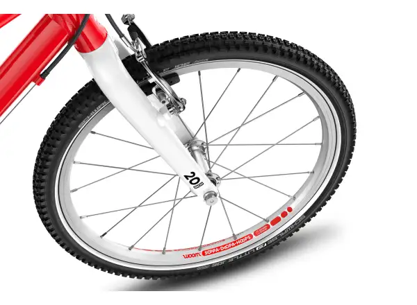 Woom GO 4 Red 20 Kinderfahrrad