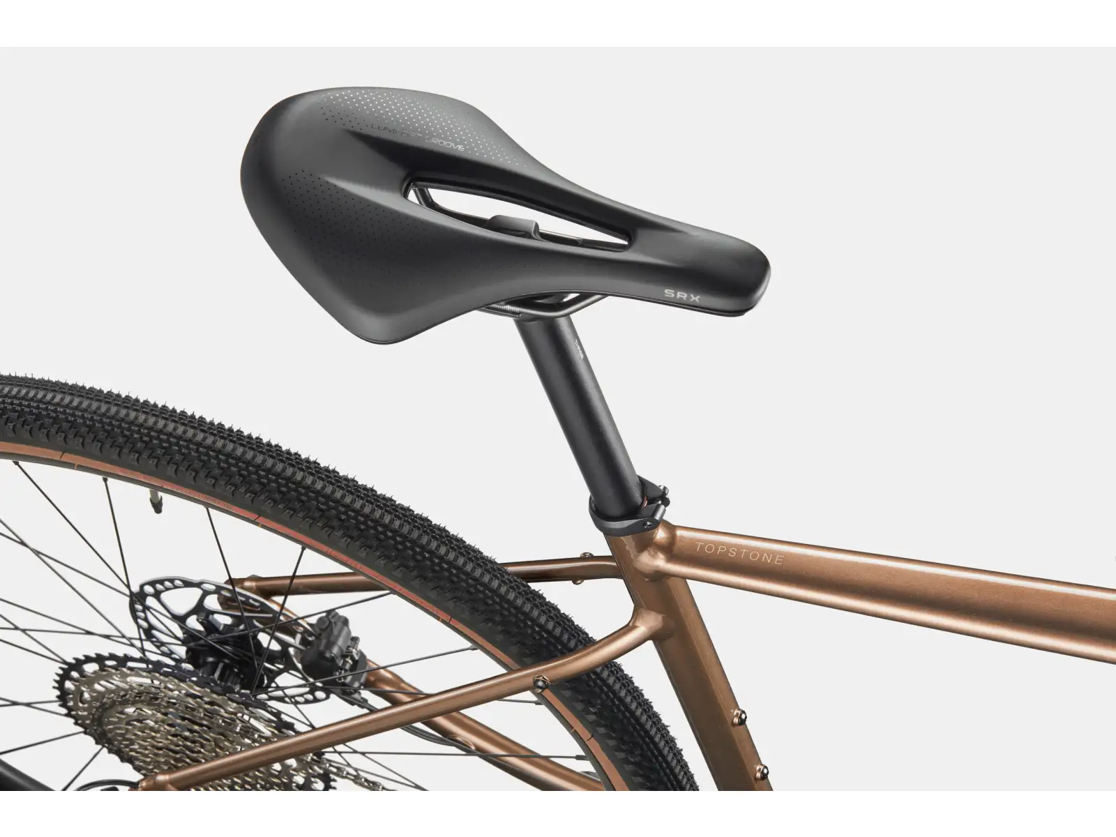 Cannondale Topstone CAAD 1 GRX 1X Gravelbike Platinum Bronze