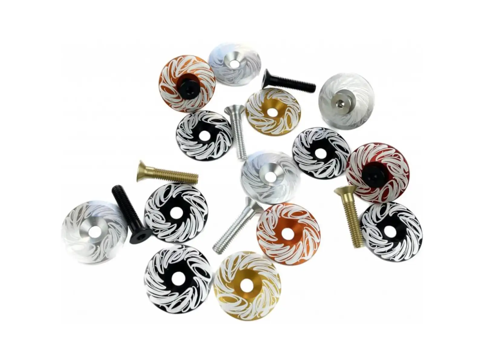 Shaman Racing Steuersatzkappe 1 1/8" Oremnts Schwarz