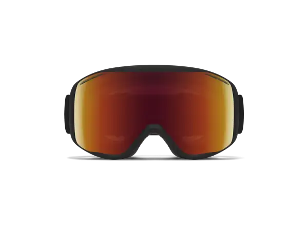 Smith Rally Skibrille Black / Ignitor Mirror