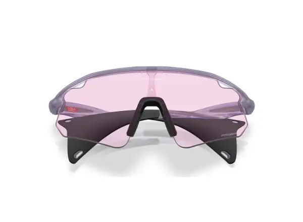 Oakley Stunt Devil A Sportbrille Transparent Lilac/Prizm Low Light