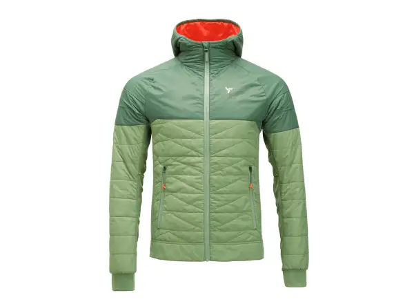 Silvini Deruta Herrenjacke grün/rubinrot