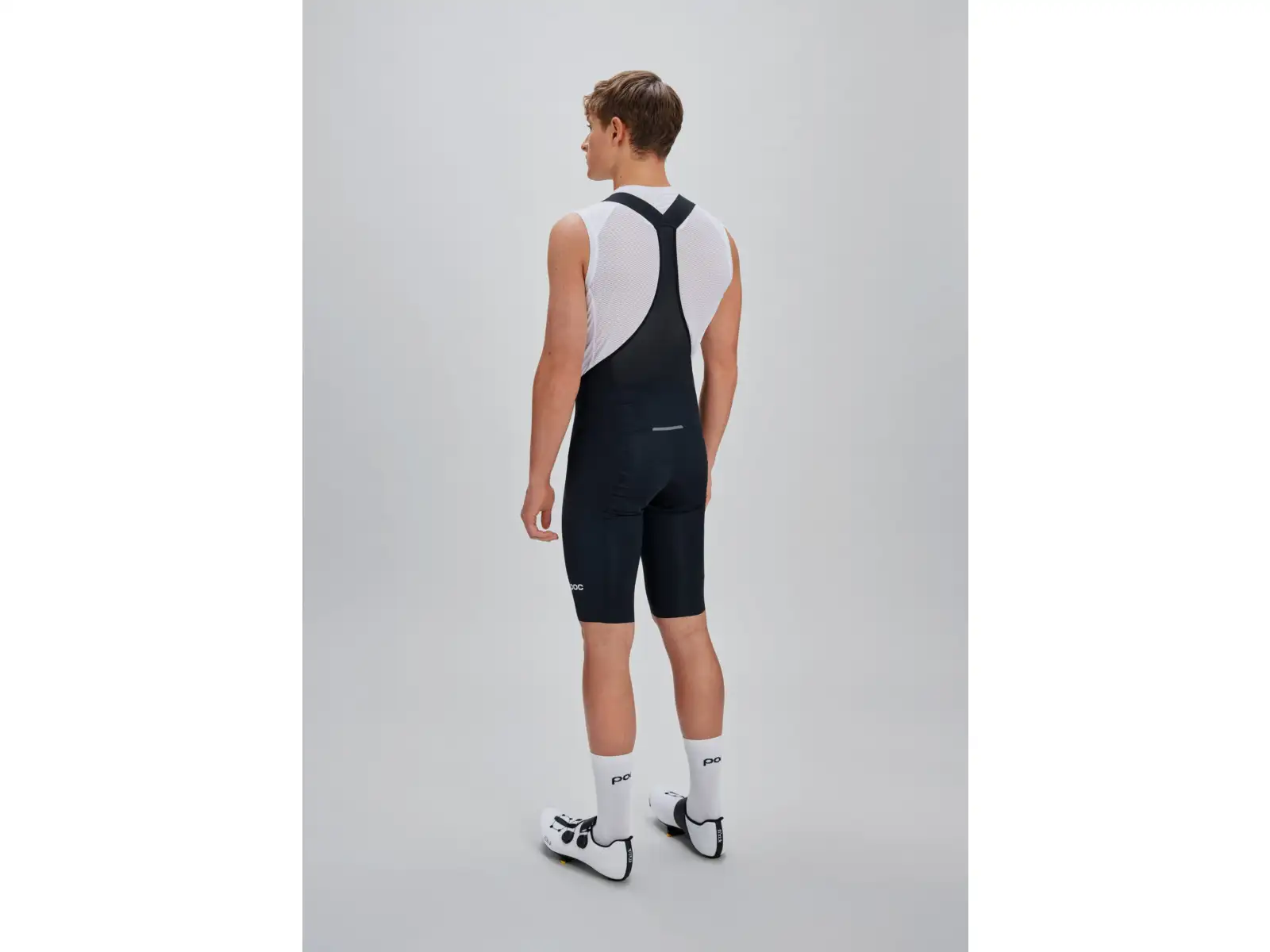 POC Raceday Herren-Shorts mit Einsatz und Trägern Uranium Black