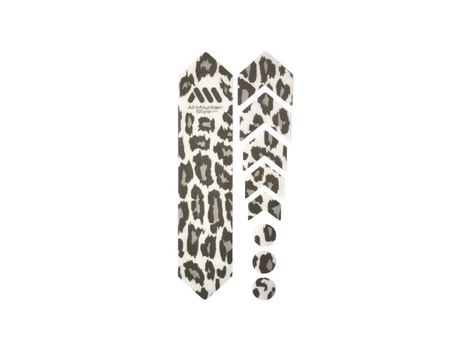 All Mountain Style Rahmen-Schutzaufkleber Basic Clear/Cheetah