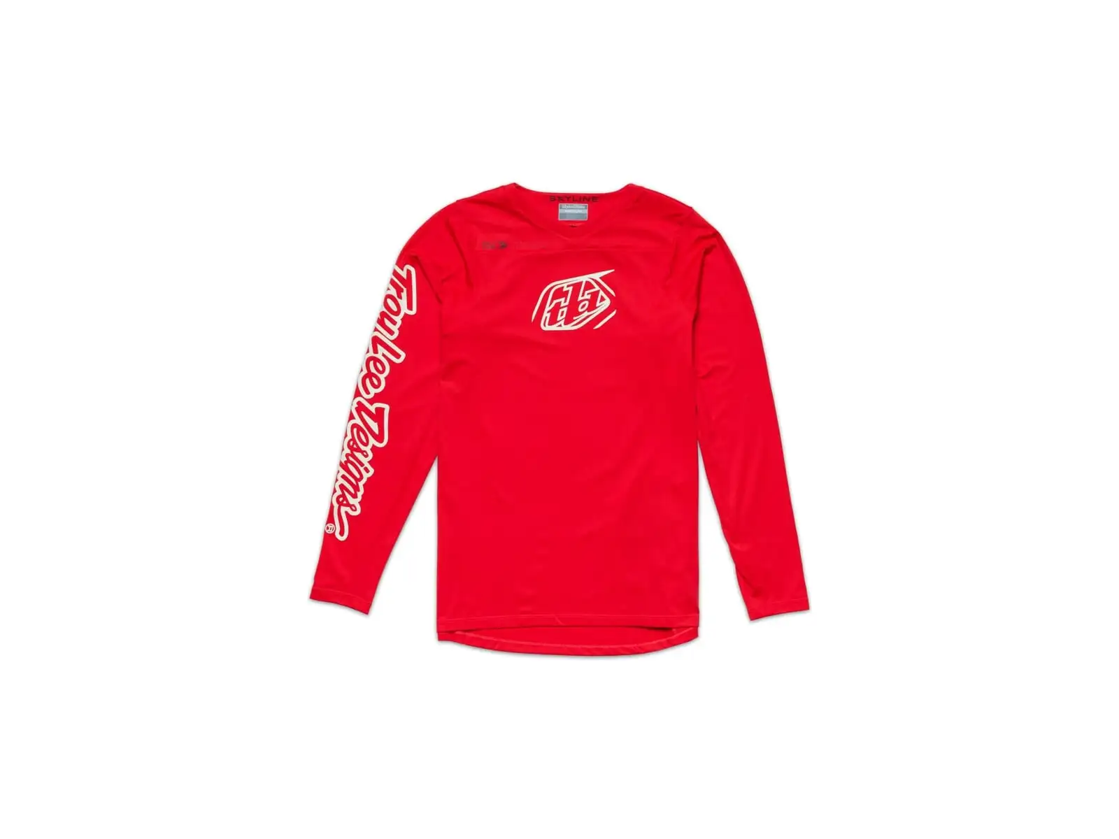 Troy Lee Designs Skyline Chill Iconic Herren Langarmshirt Fiery Red