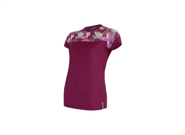 Sensor Coolmax Impress Damen T-Shirt Kurzarm Lilla/Feather