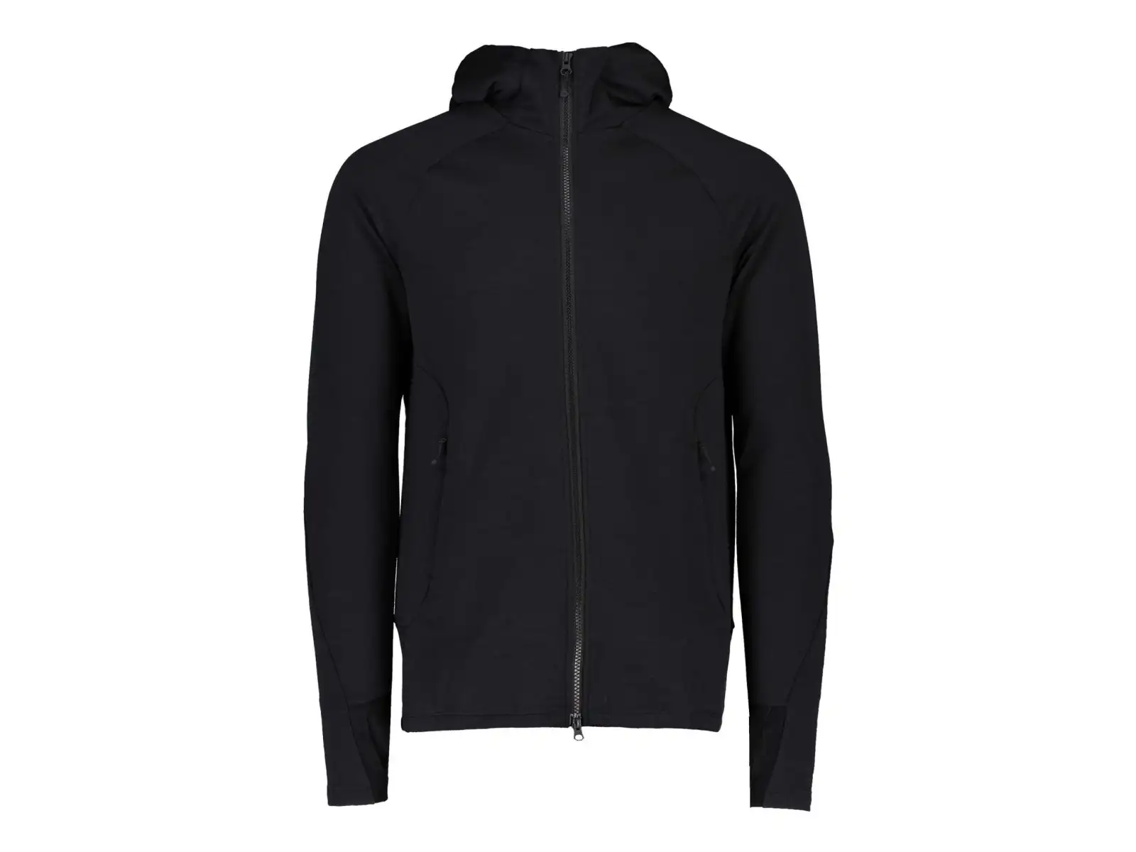 POC Merino Zip Hood Herren-Hoodie mit Kapuze Uranium Black