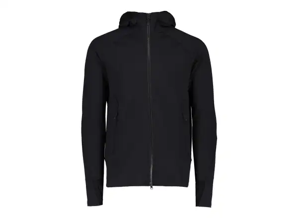 POC Merino Zip Hood Herren-Hoodie mit Kapuze Uranium Black