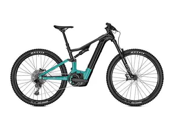 Focus Jam2 8.7 DI 625Wh E-Mountainbike Carbon Raw Glossy / Bluegreen Glossy