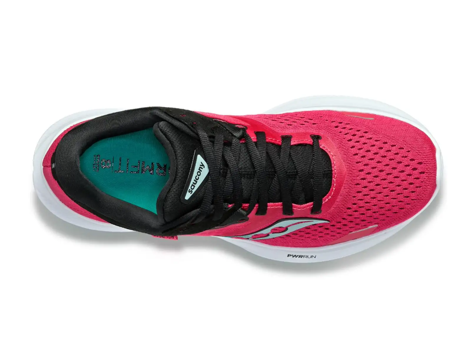 Saucony Ride 16 Damen Laufschuhe Rose/Schwarz