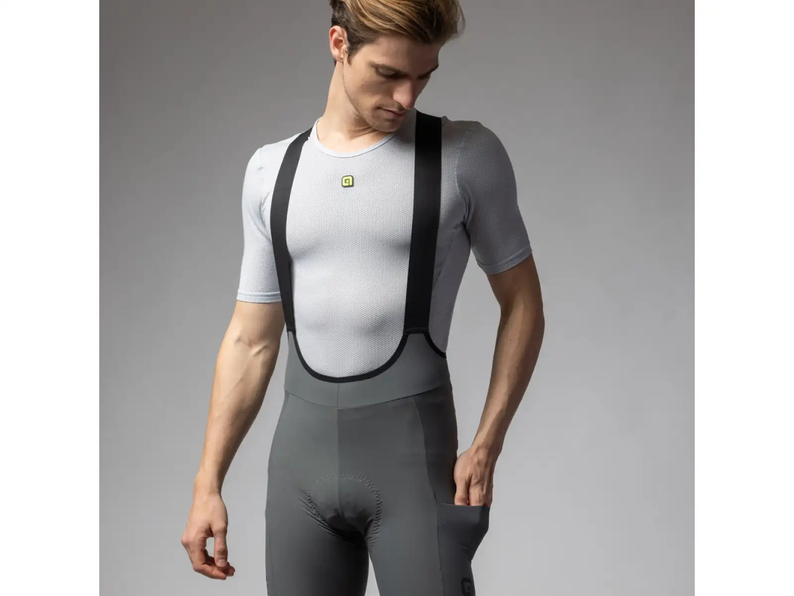 Alé Gravel Pro Off Road-Gravel Herren Fahrradhose kurz Fango