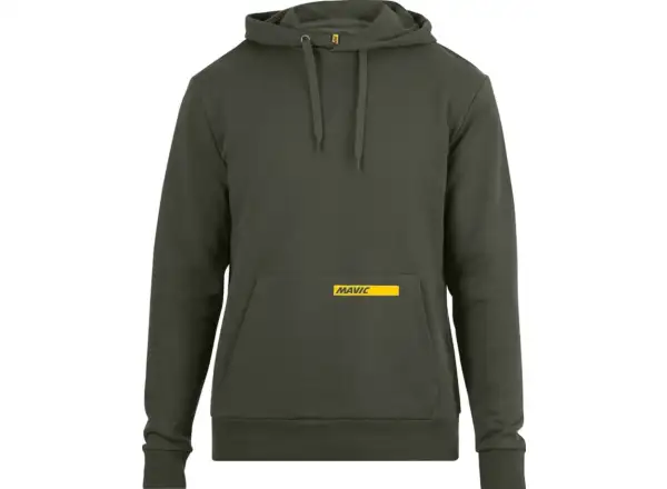 Mavic Corporate Herren Hoodie in Armee-Grün.