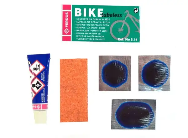Ferdus Fahrrad Tubeless-Reparaturset für Reifen