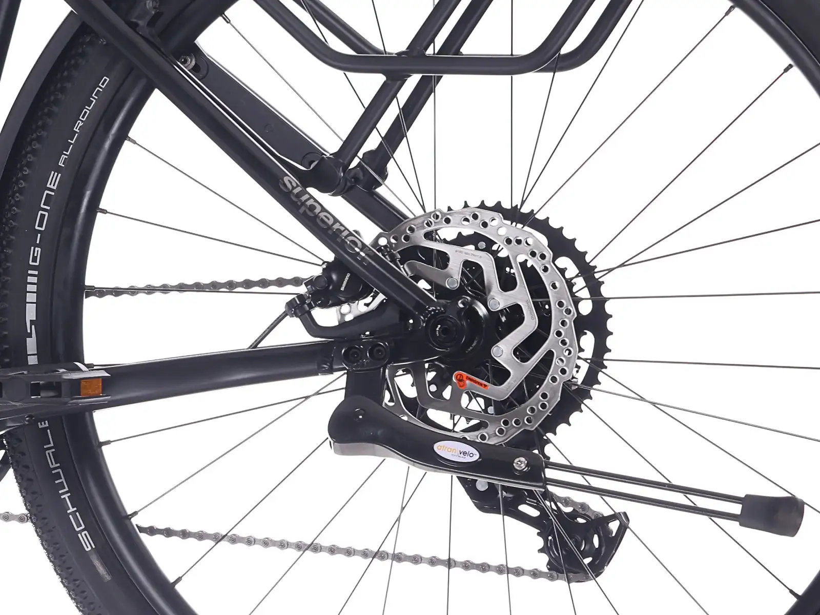 Superior iBlox 6.3 Low Step Stadtelektrofahrrad Matte Black