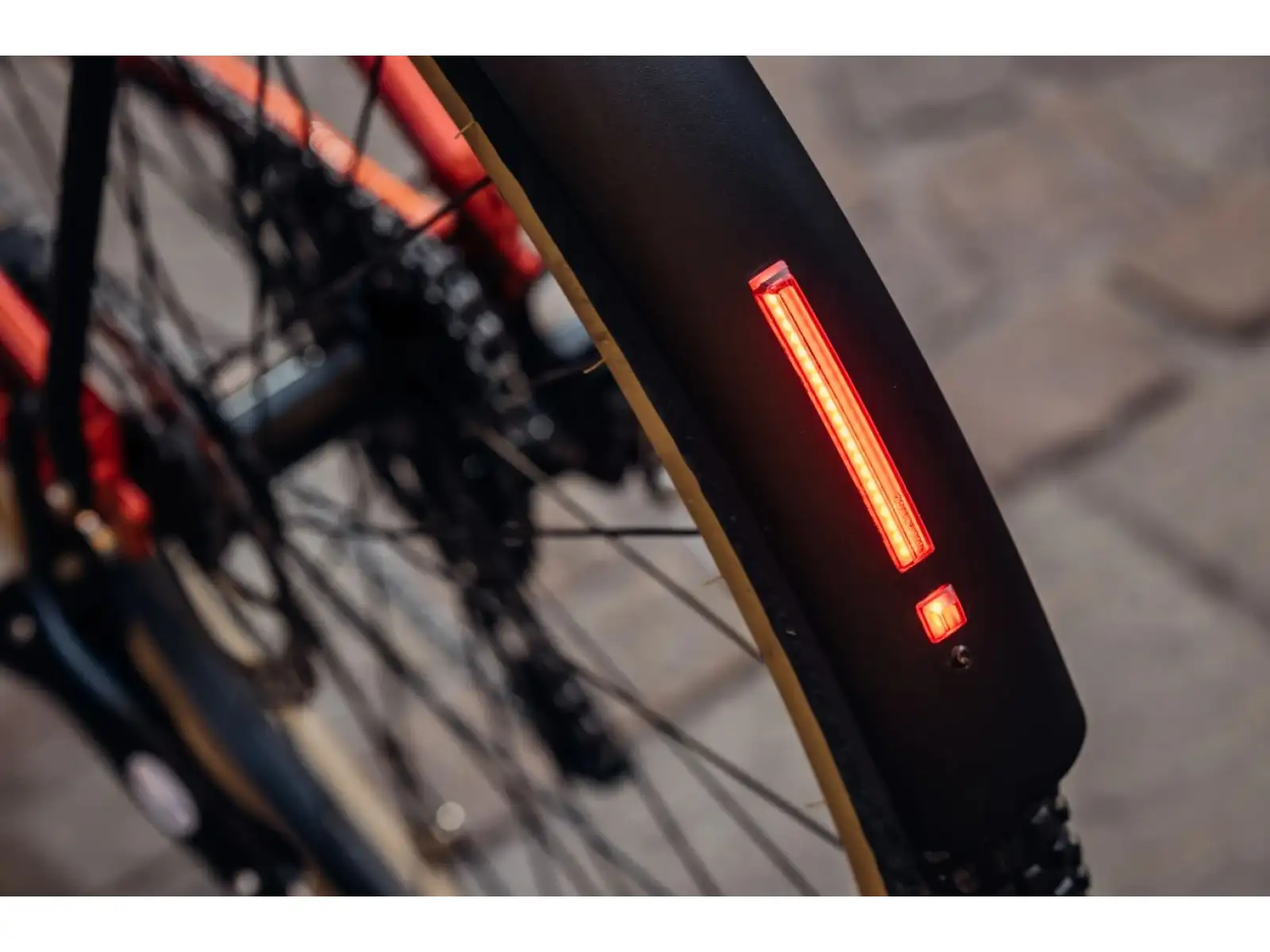 Elektrofahrrad Rock Machine Storm e90-29 Metallic Orange/Silber