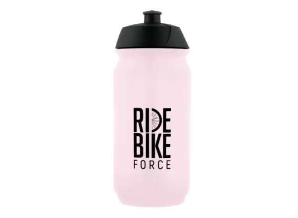 Force Ride Bike Fahrradflasche 500 ml rosa/schwarz