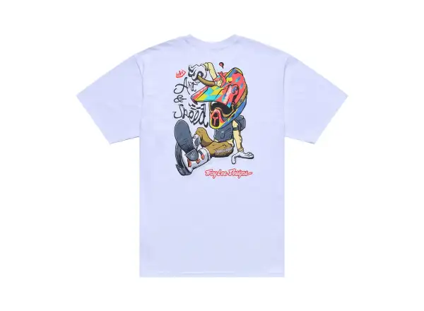 Troy Lee Designs Heritage Herren T-Shirt kurzer Ärmel White