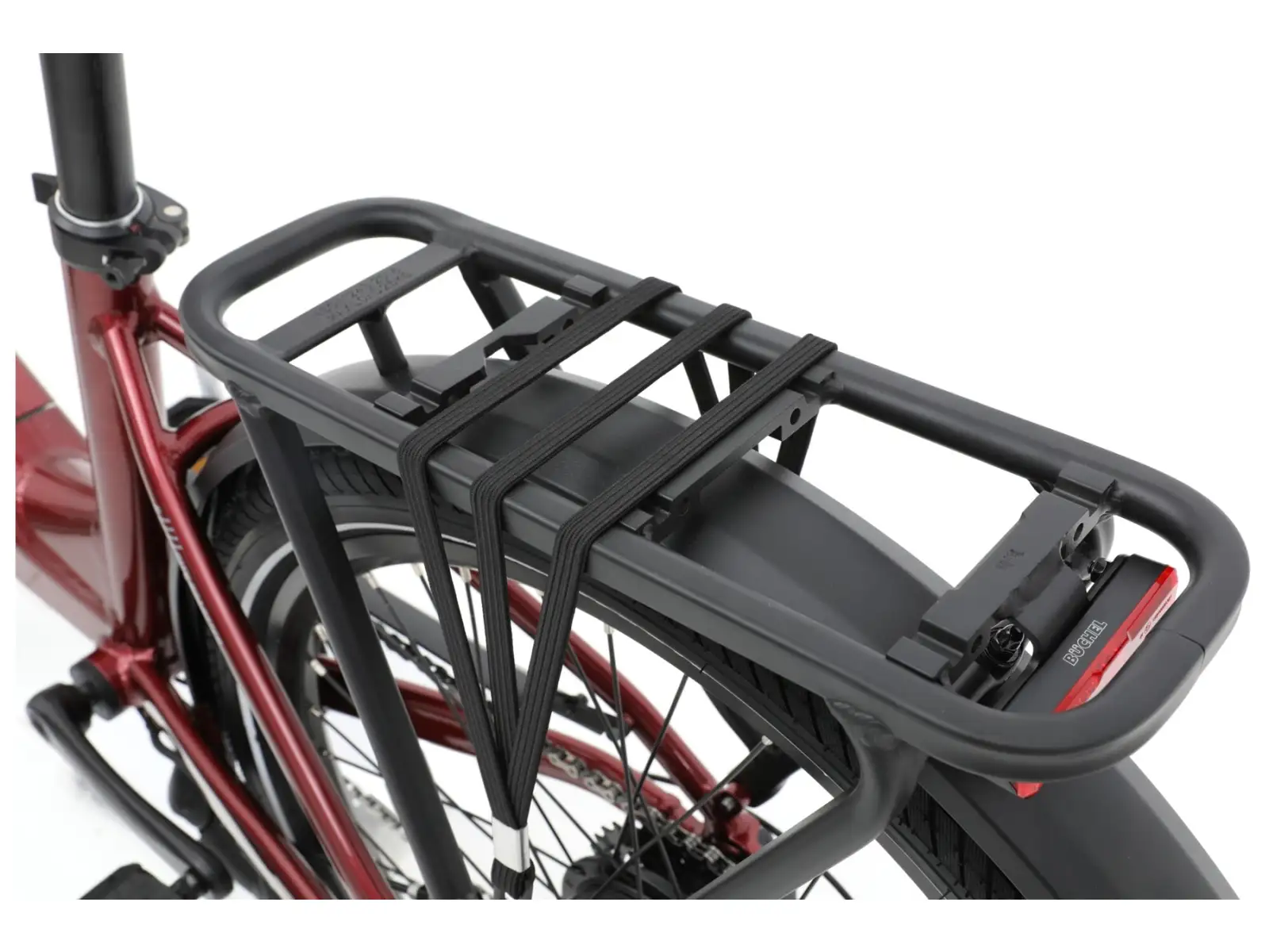 Apache Tanka 24 RX faltbares E-Bike 363 Wh S/M bordeauxfarben