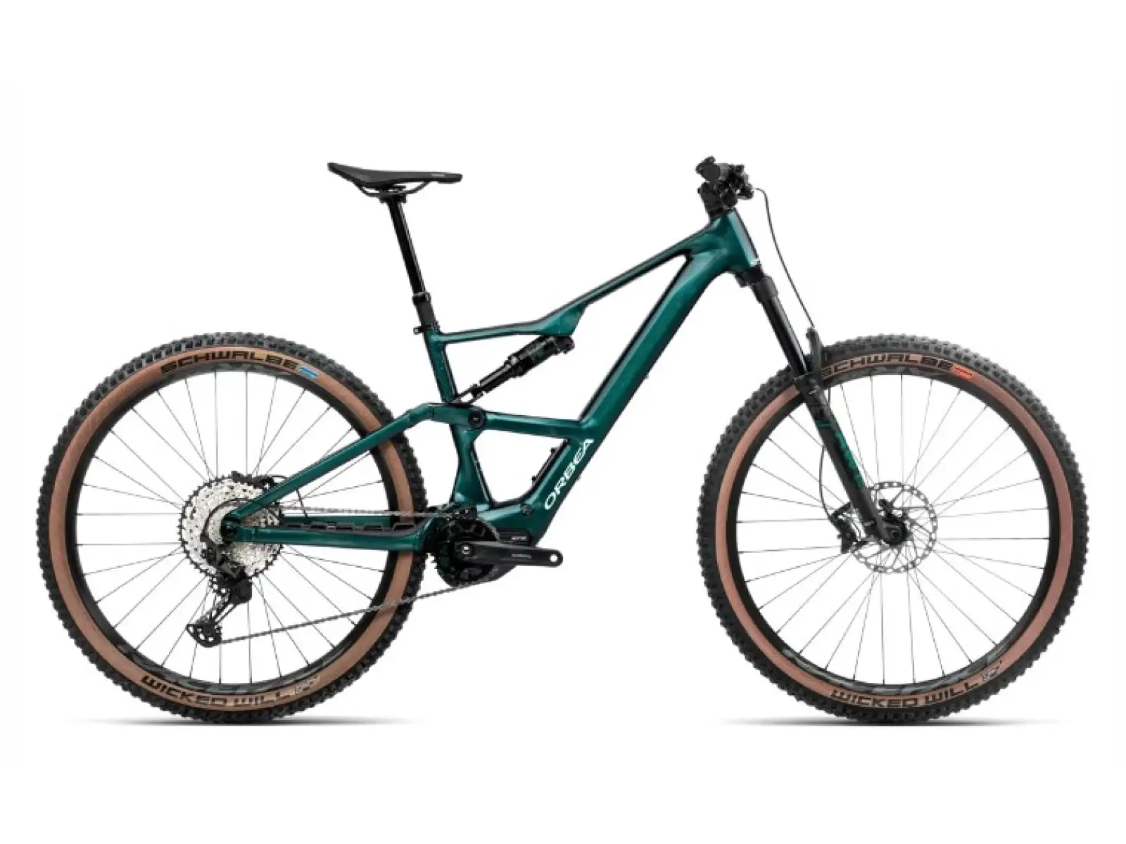 Orbea RISE SL H20 vollgefedertes leichtes E-Bike Grün