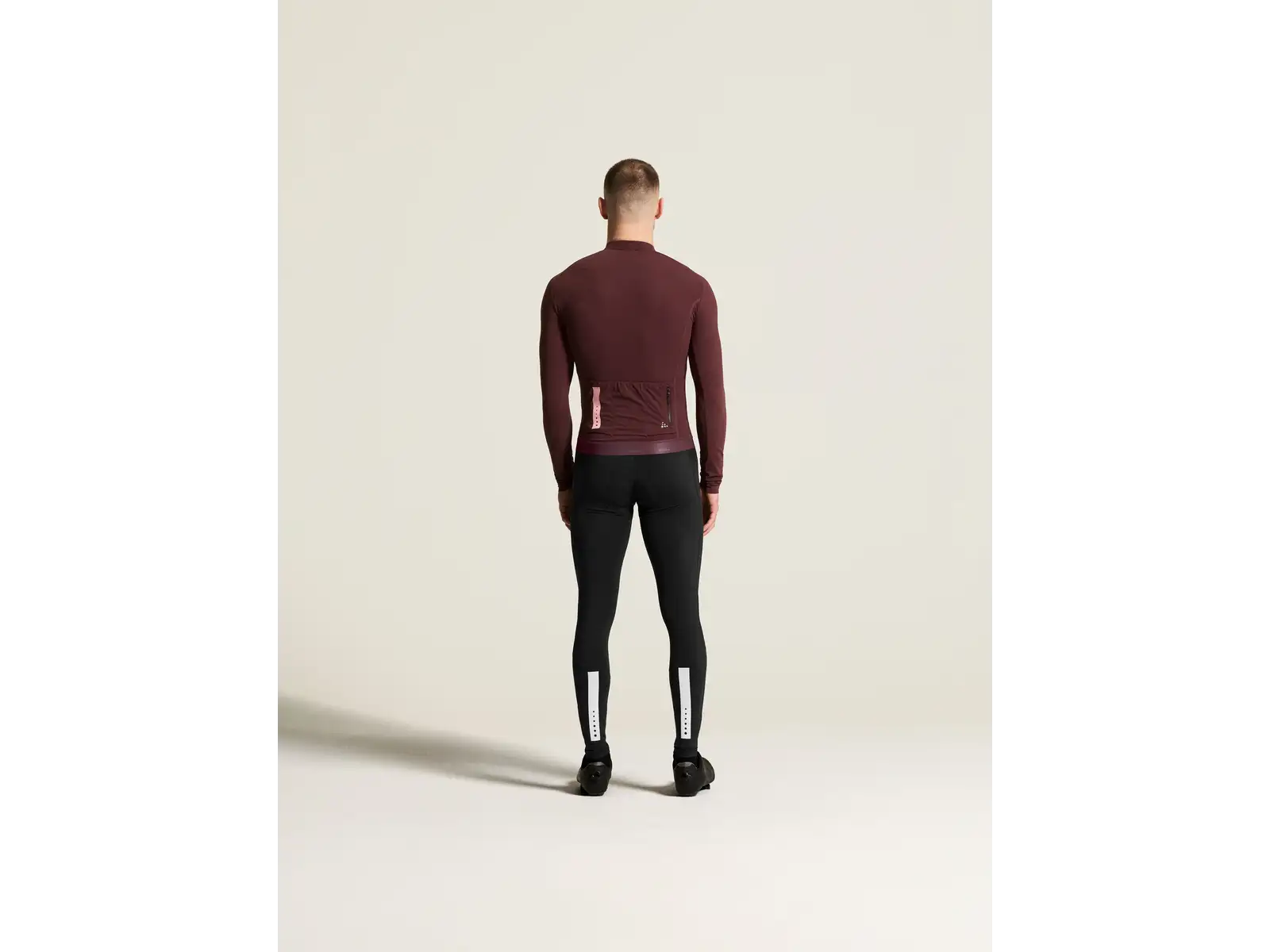 Craft Endur Training Herren-Trikot Langarm rot