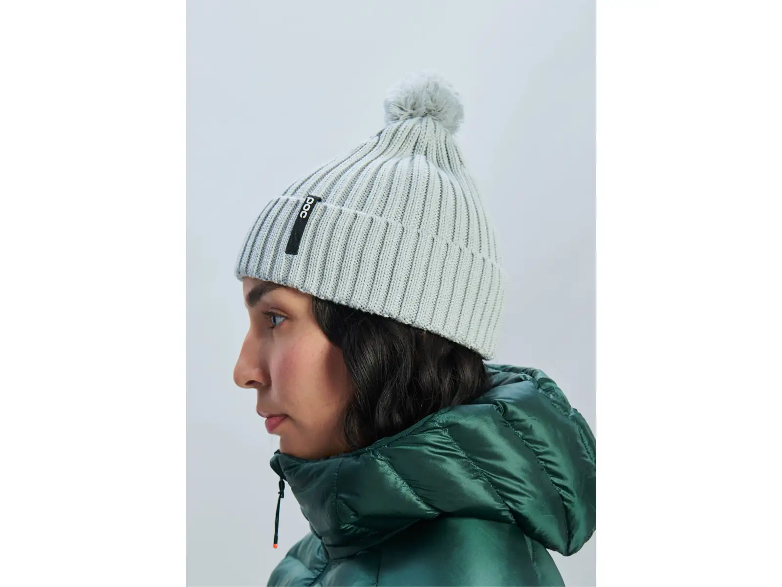POC Beanie Pom Mütze mit Bommel Granite Grey