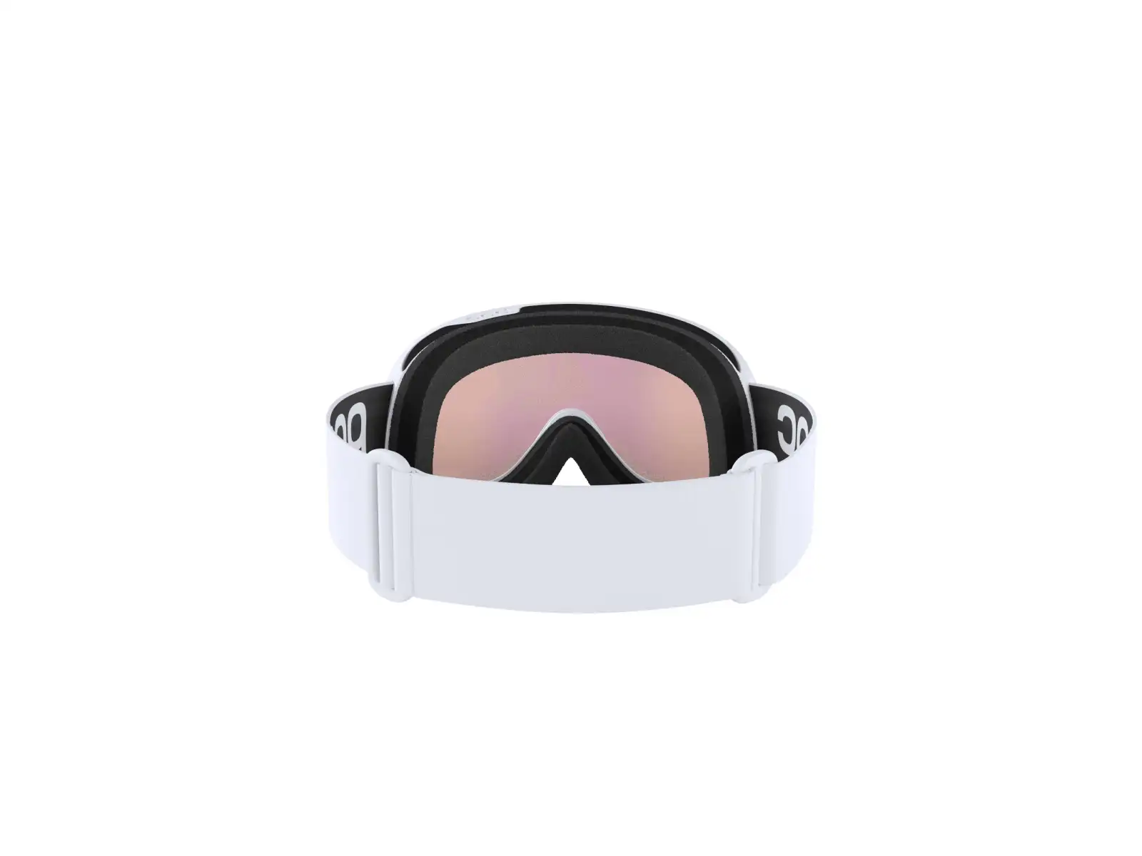 POC Retina Mid WF Skibrille Hydrogen White/Partly Sunny Orange
