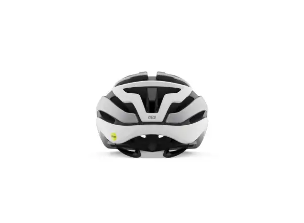 Giro Cielo MIPS Helm Matte Weiß/Silber Verlauf