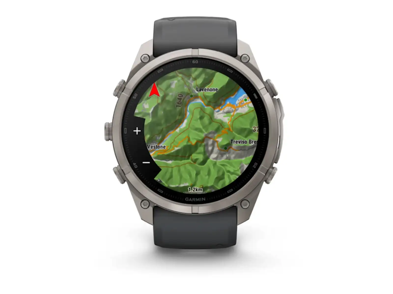 Garmin Fénix 9 Pro inReach 51 mm Smartwatch Titanium Graphite/Black