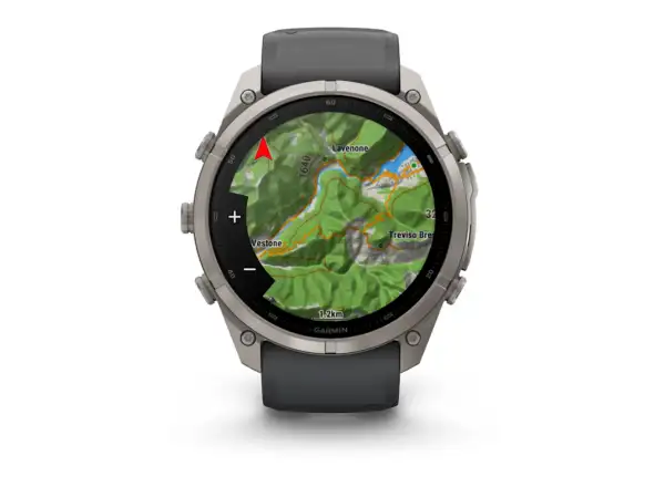 Garmin Fénix 9 Pro inReach 51 mm Smartwatch Titanium Graphite/Black