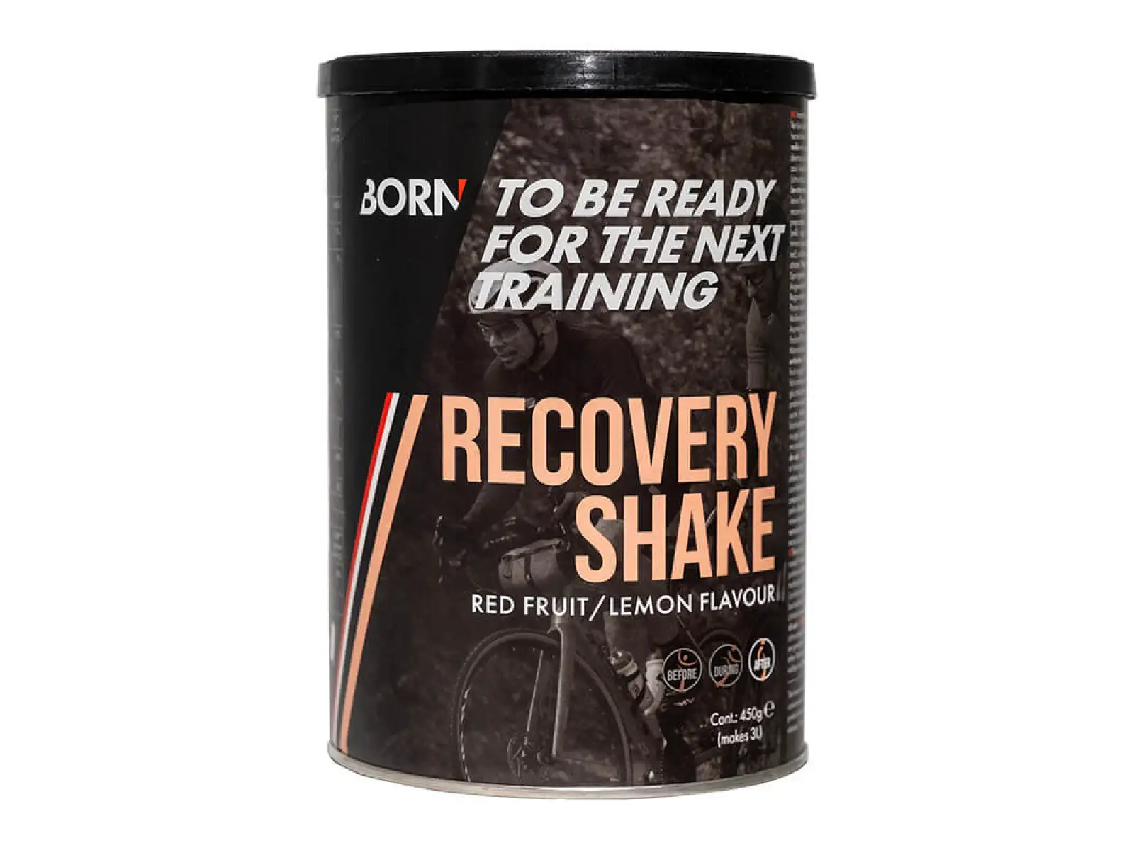 Born Recovery Shake Regenerationsgetränk Rote Früchte/Zitrone 450 g