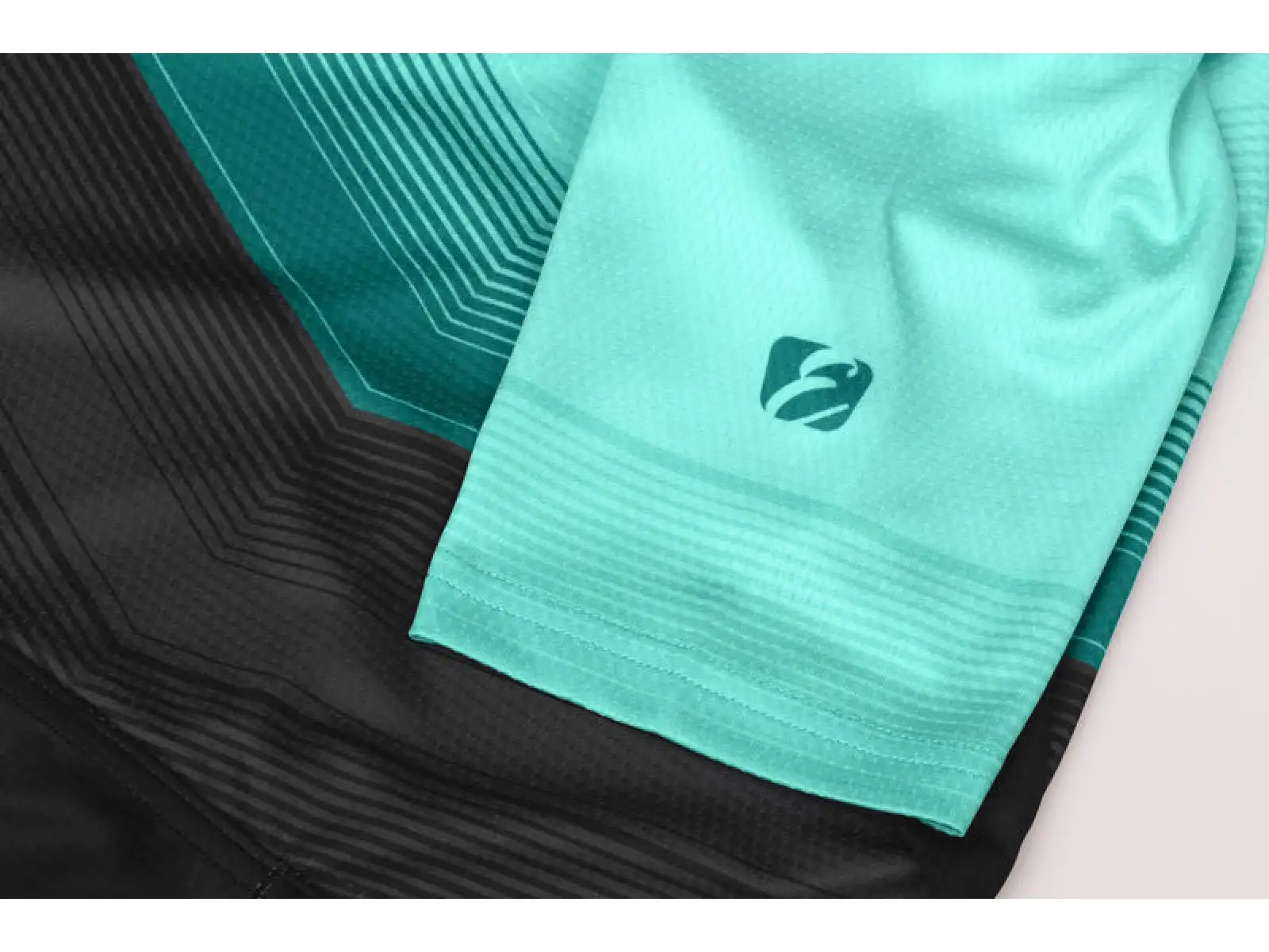 Etape Violet Damenradtrikot kurzärmlig Mint/Schwarz