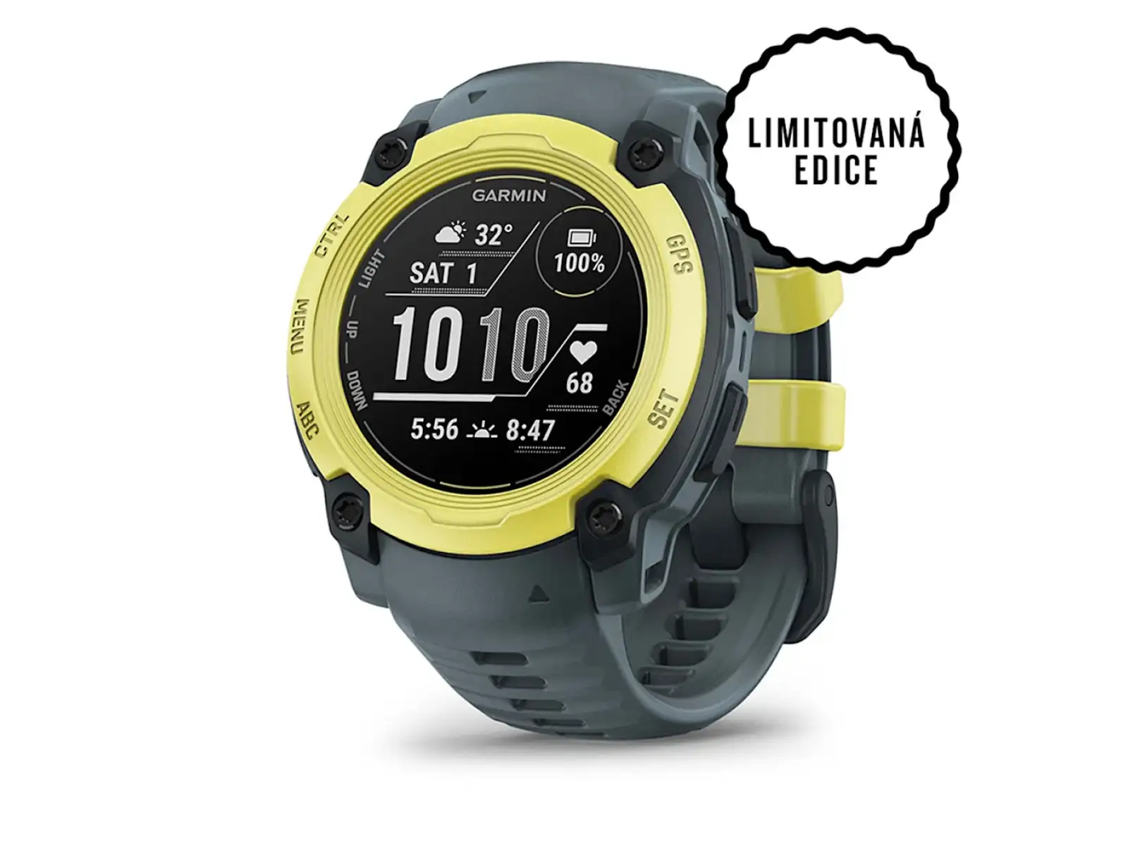 Garmin Instinct E 40 mm Smartwatch Electric Lime/Twilight Armband