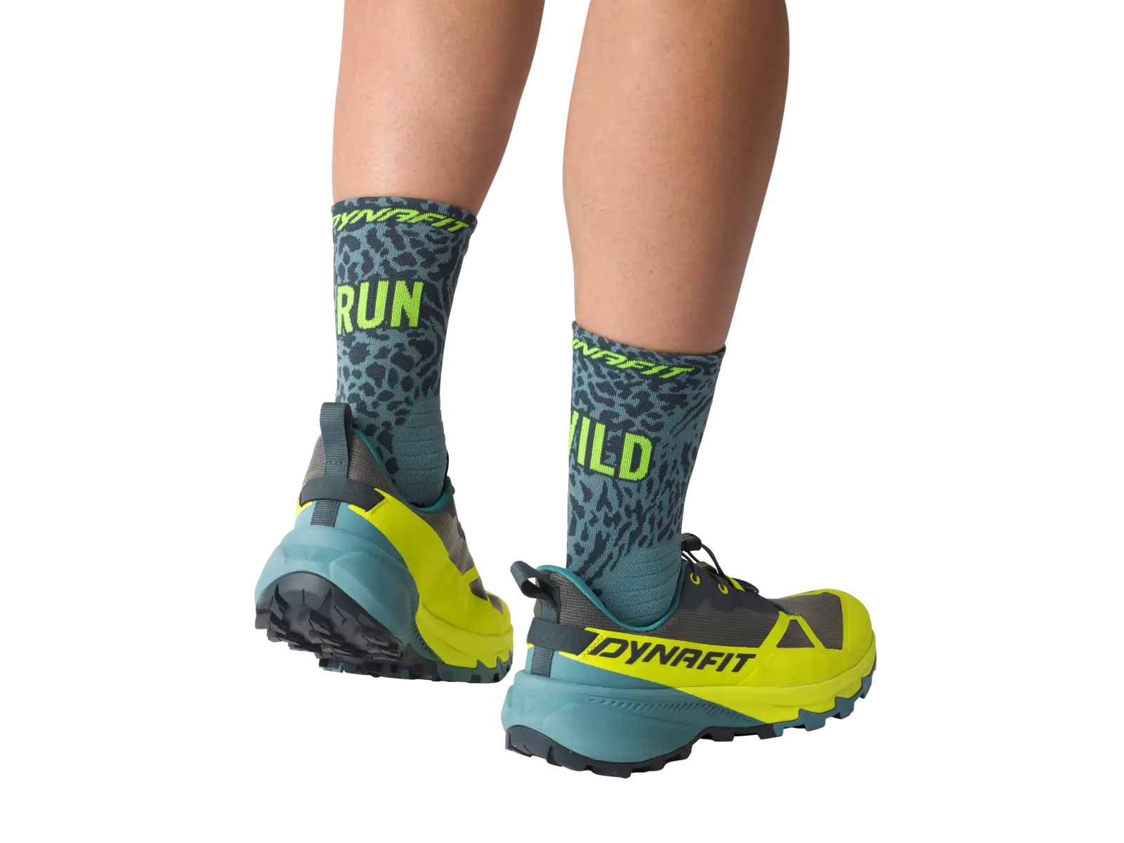 Dynafit Run Wild Crew Laufsocken Smoke Blue