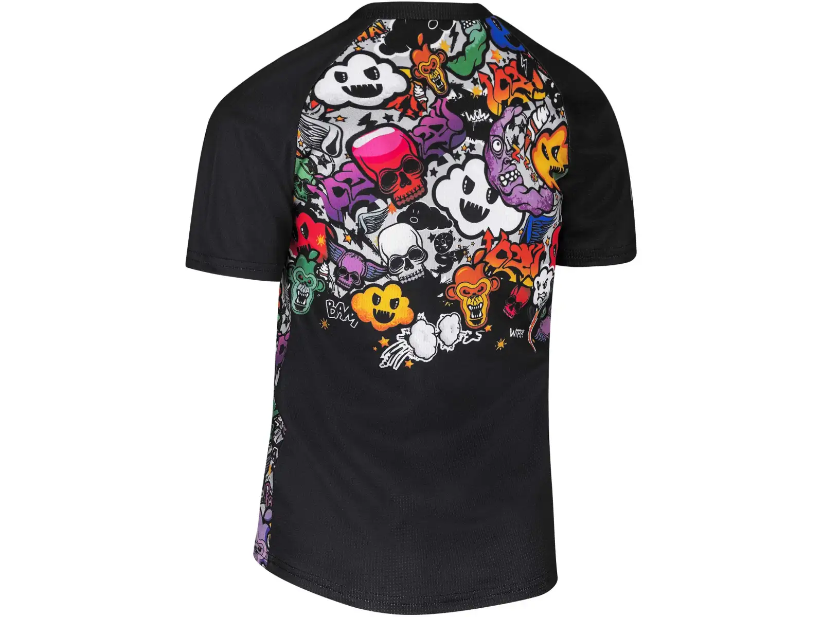 Etape Boom Kindertrikot Kurzarm schwarz/Grafik