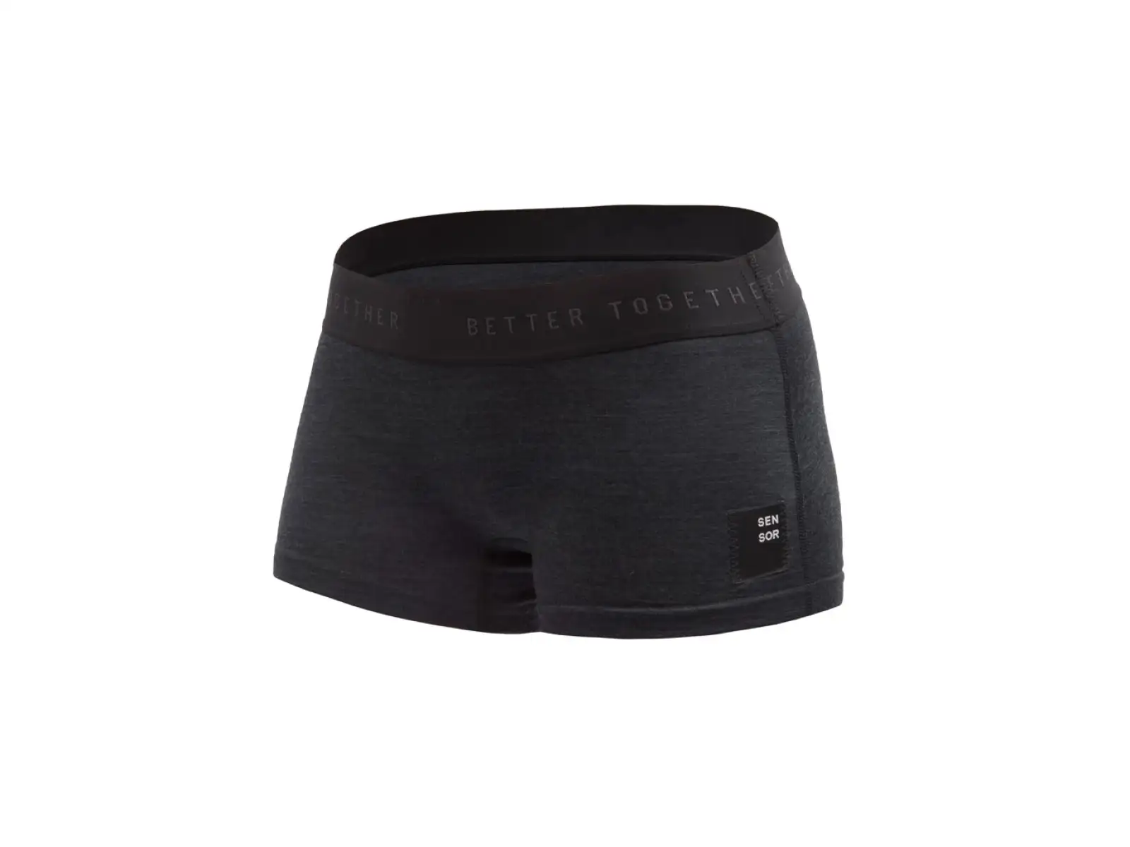 Sensor Merino Cordura Damen-Slips schwarz