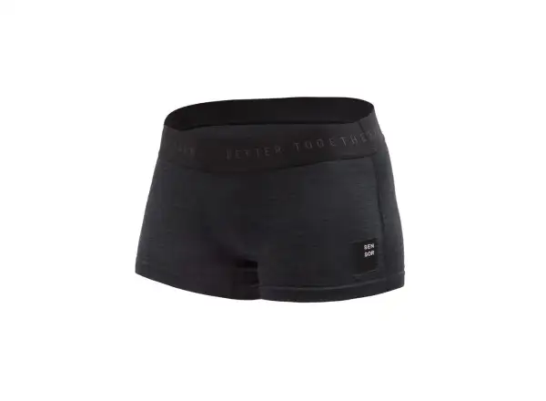 Sensor Merino Cordura Damen-Slips schwarz