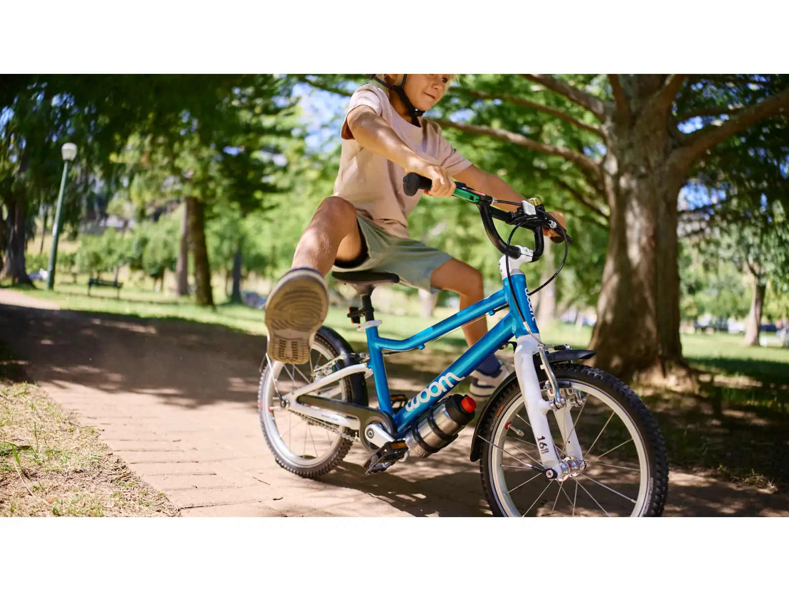 Woom GO 3 Red 16 Kinderfahrrad