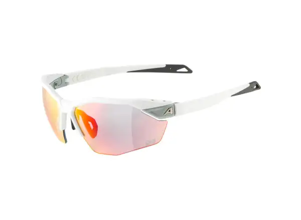Alpina Twist Six S HR QV Brille White Matt