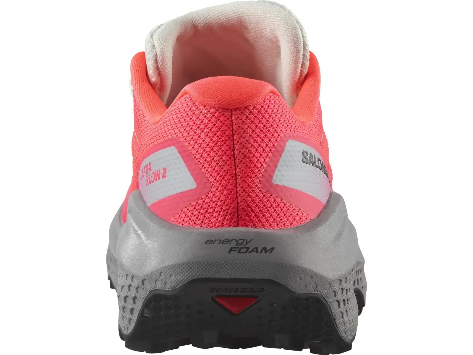 Salomon Ultra Flow 2 Damen-Laufschuhe Coral/Neon/Grau