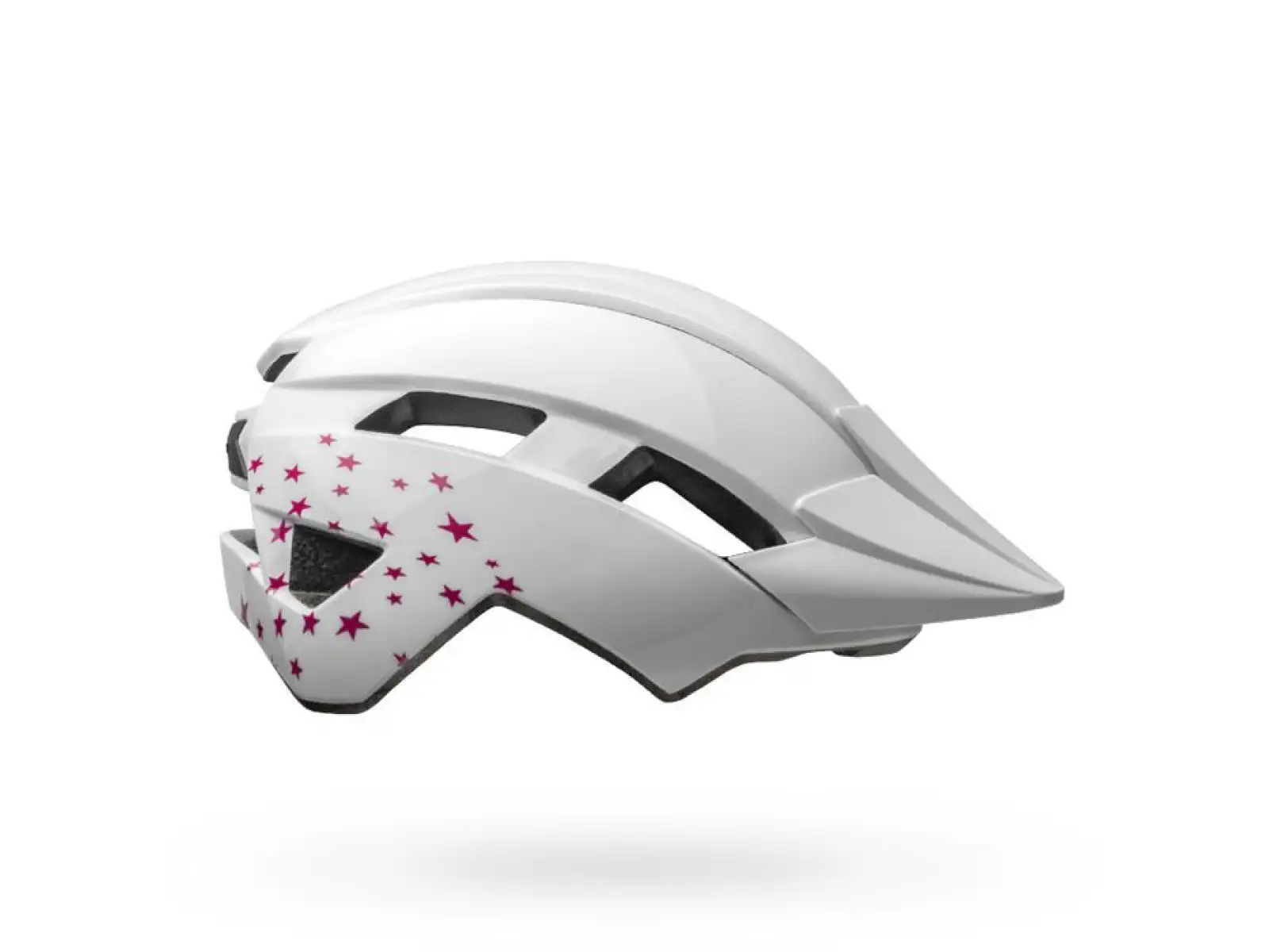 Bell Sidetrack II Youth Kinderhelm White Stars