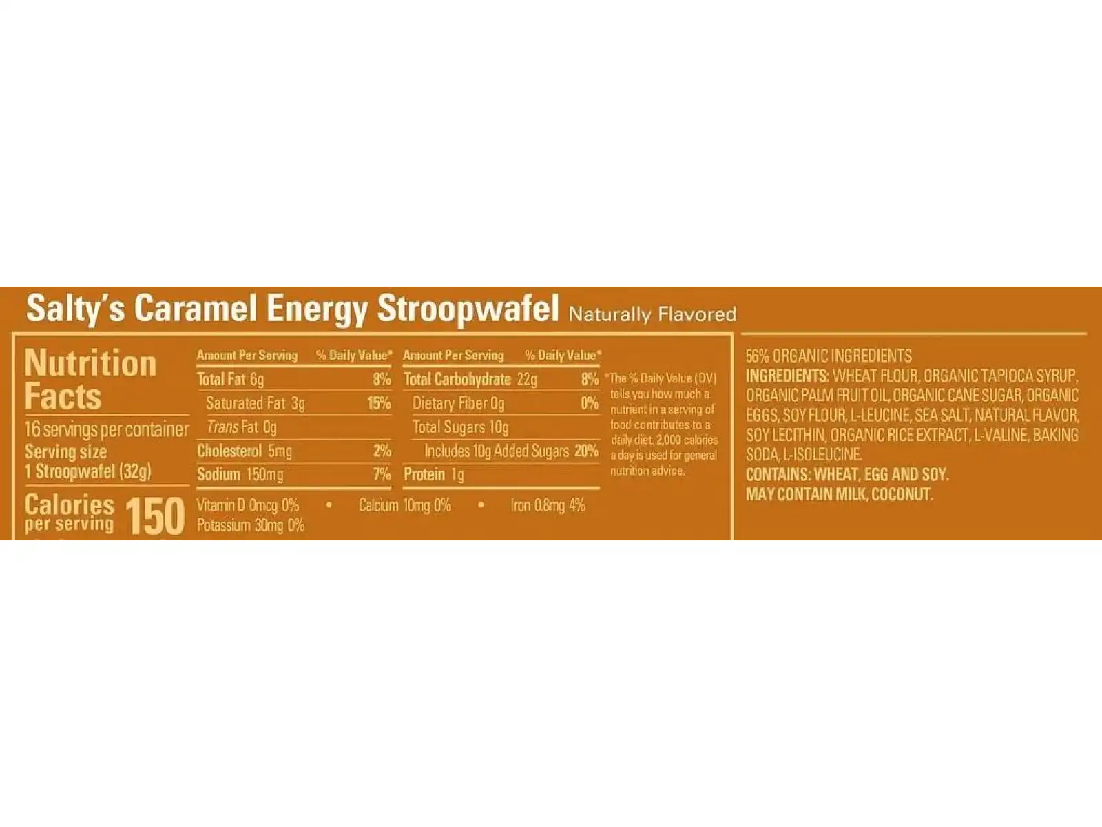 GU Energy Wafel Salted Caramel 32 g