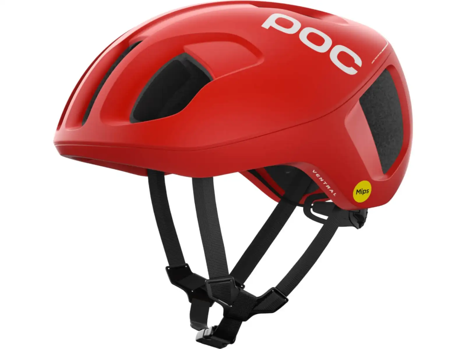 POC Ventral MIPS Helm Prismane Rot Matt