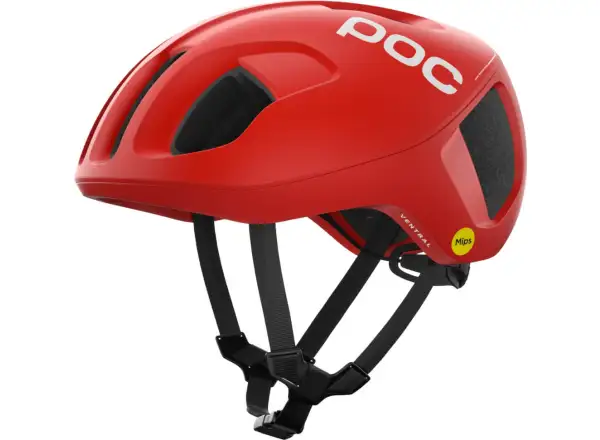 POC Ventral MIPS Helm Prismane Rot Matt
