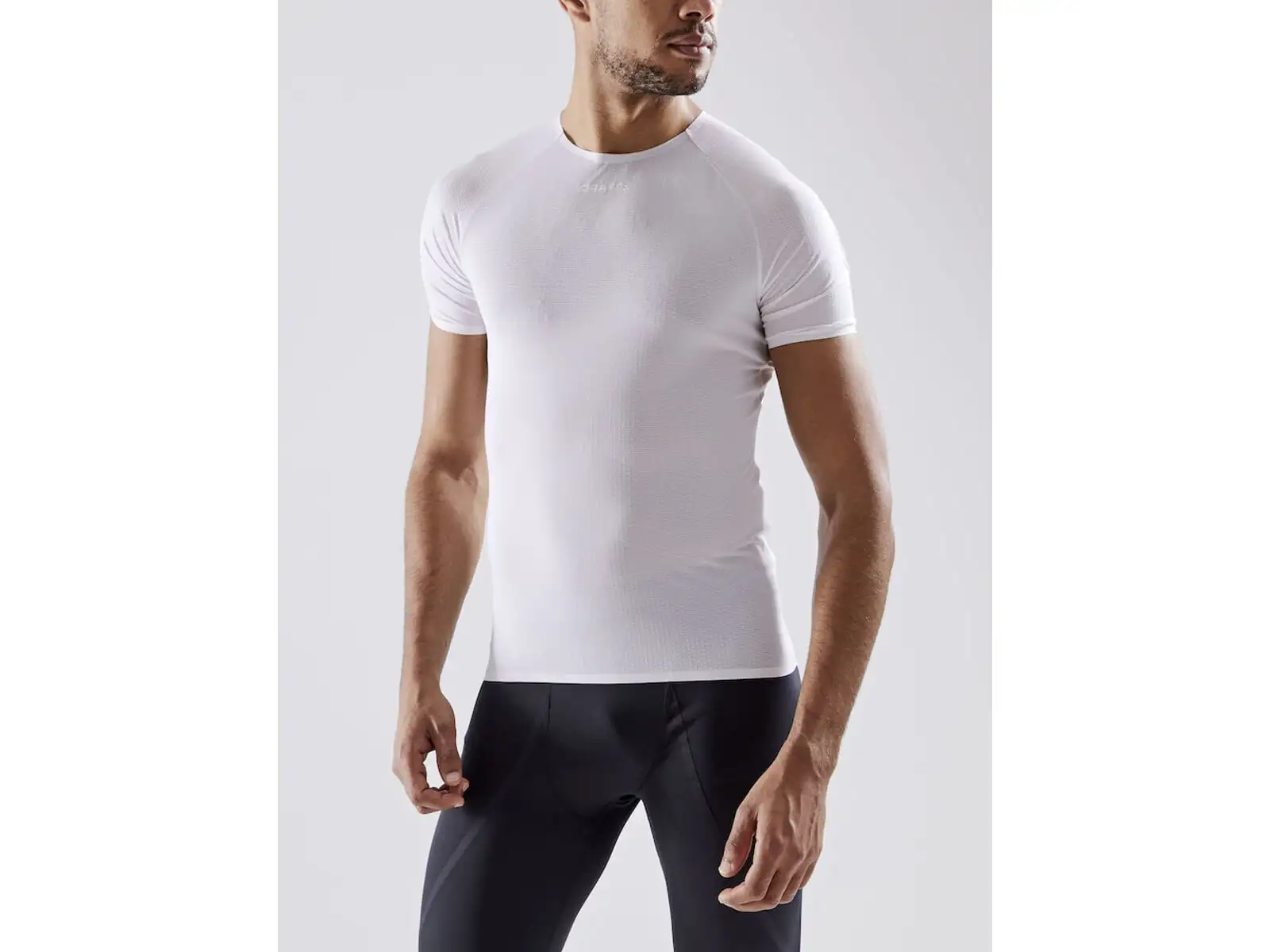 Craft Pro Dry Nanoweight Herren Shirt kurzarm weiß